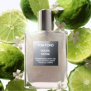Tom Ford Soleil Neige Shimmering Body Oil in Silver